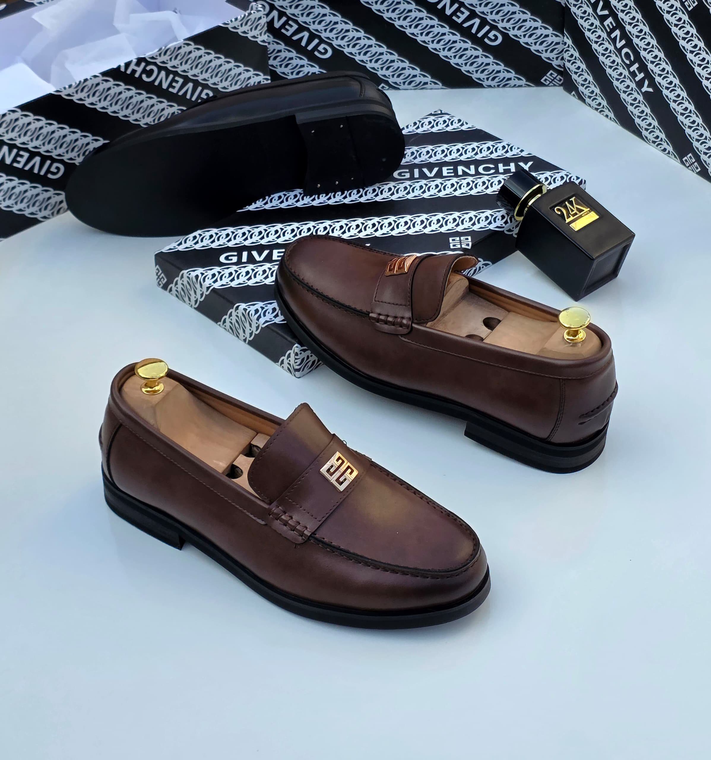 Givenchy Hardware Penny Loafers