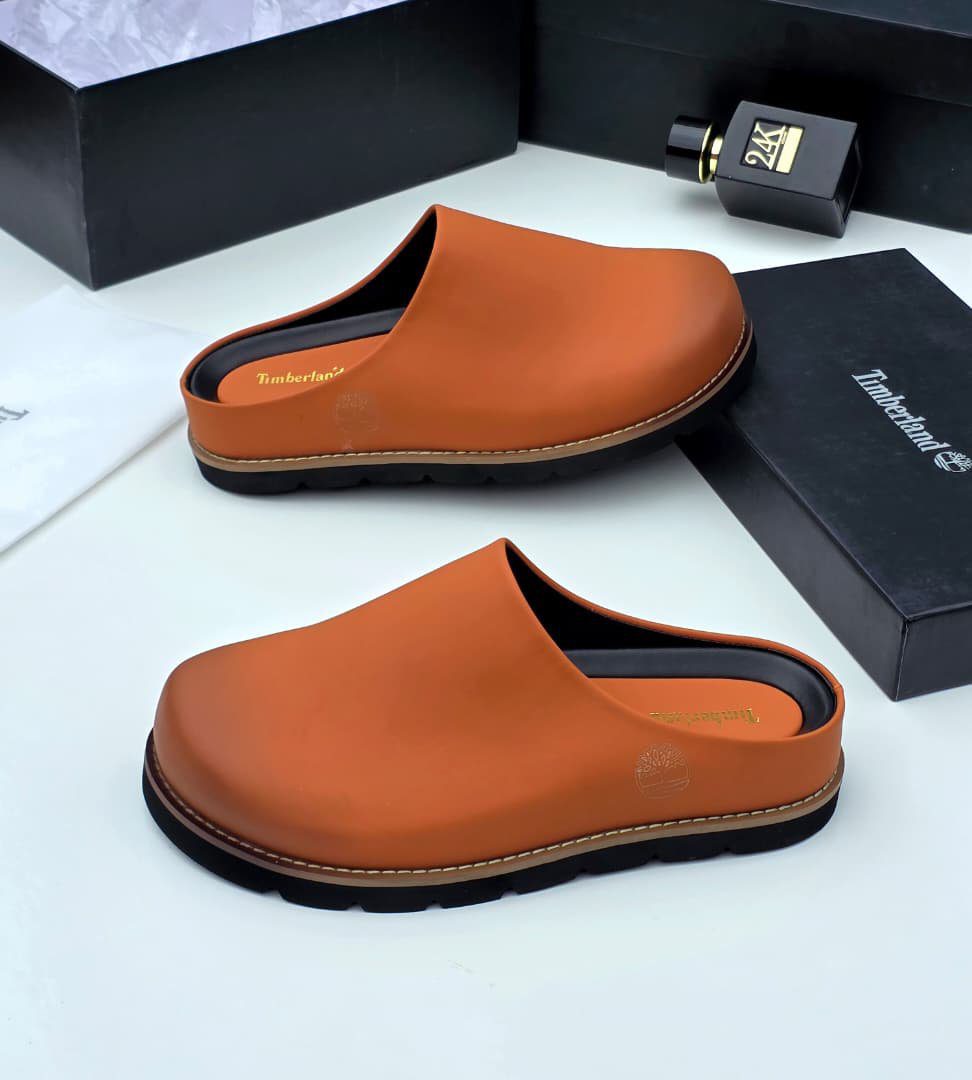 Timberland Leather Slip-On Mules