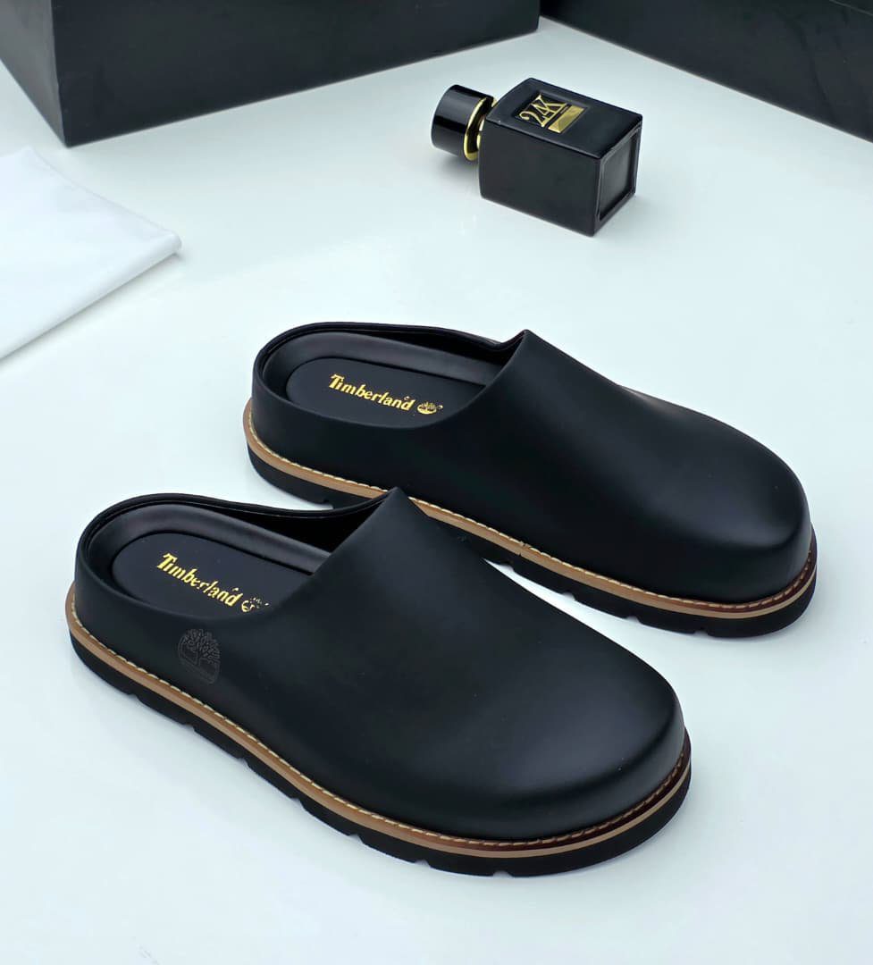 Timberland Leather Slip-On Mules - Image 2