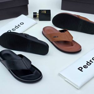 Pedro Leather Toe-Post Pam