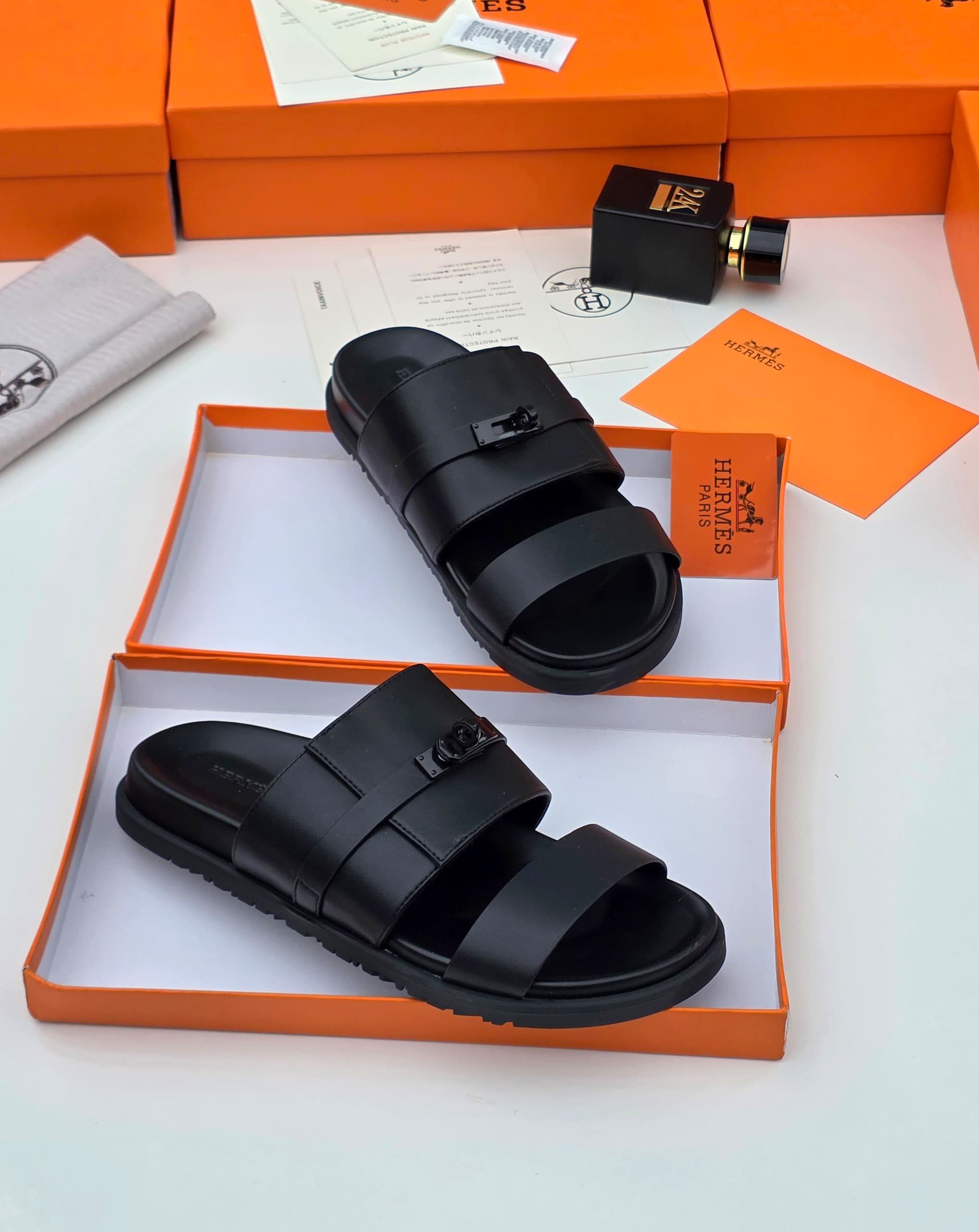 Hermes Electric Buckle Leather Pam - Image 2