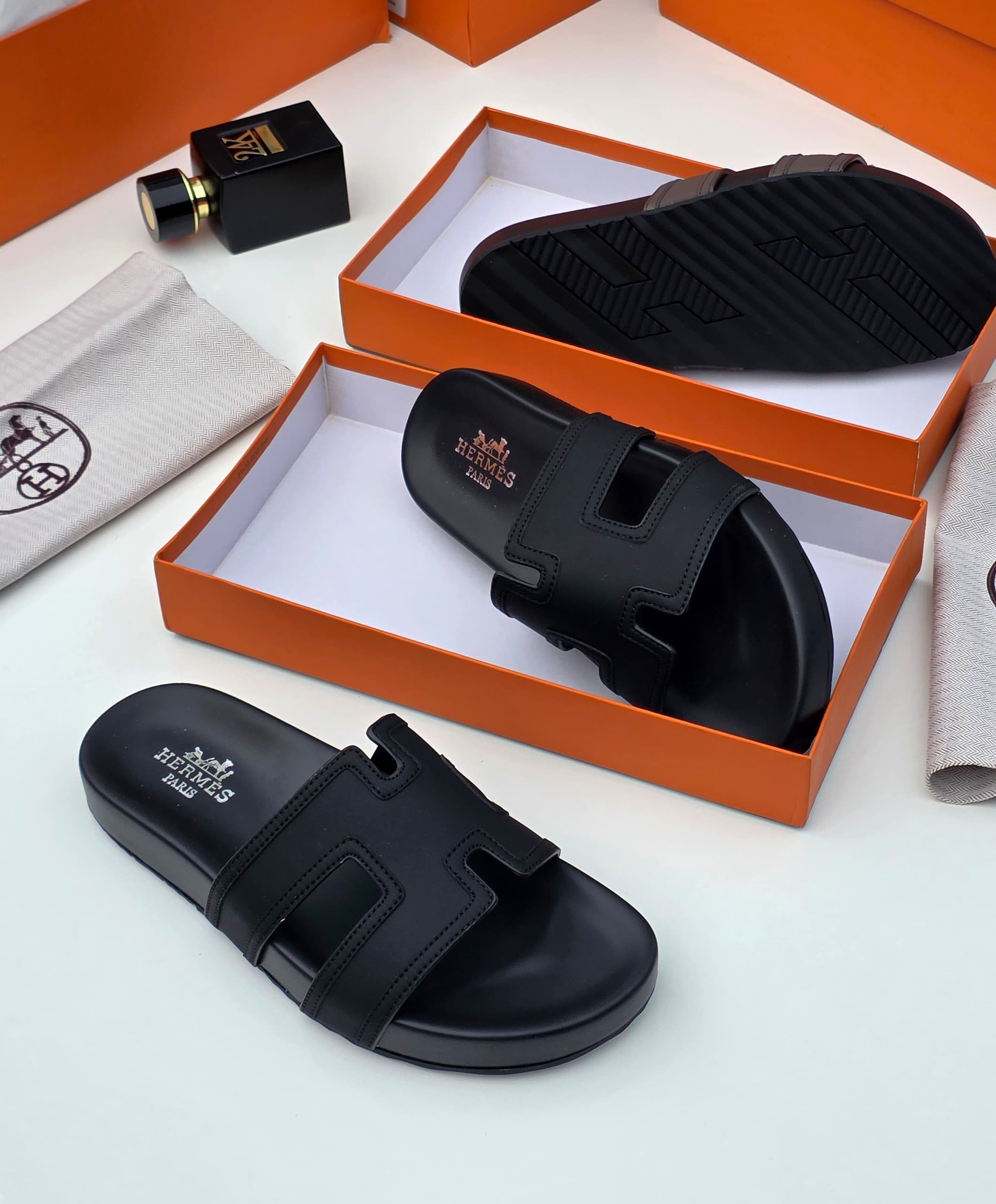 Hermès Izmir Cut-Out Leather Pam