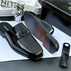 Salvatore Ferragamo Leather Mule/Half shoe