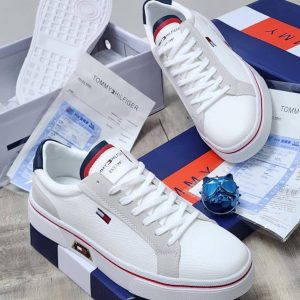 Tommy Hilfiger Low-Top Leather Sneakers