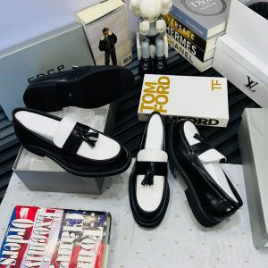 FDCP Two-Tone Tassel Loafers
