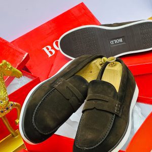 BOLD Suede Penny Loafer Sneakers