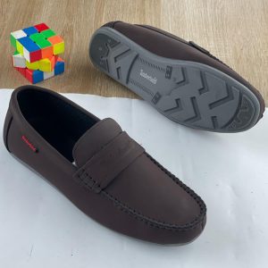 Timberland Embossed Leather Penny Loafers / Drivers
