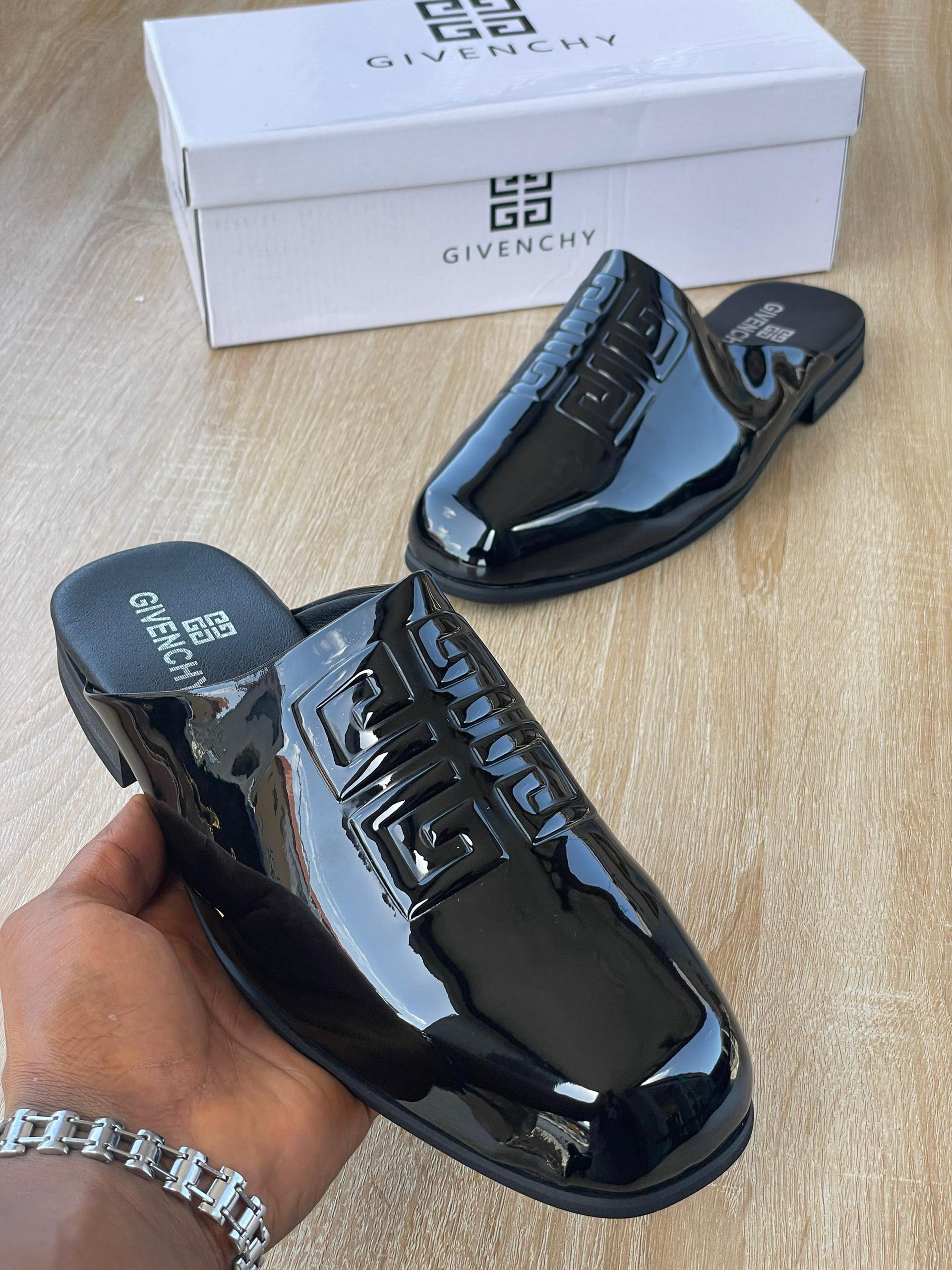 Patent Leather Mules | Half-shoe - Image 2