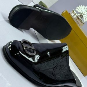 Patent Leather Mules | Half-shoe