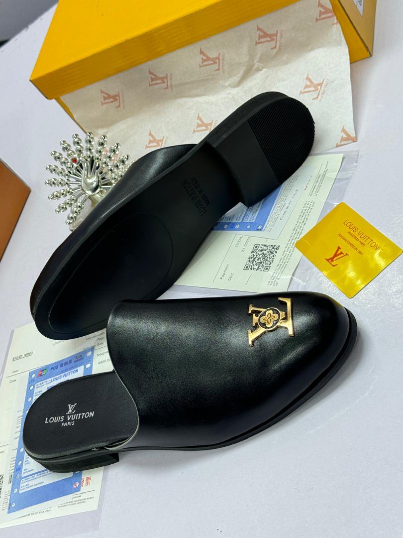 Leather Mules | Half-shoe