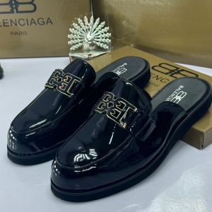 Patent Leather Mules | Half-shoe