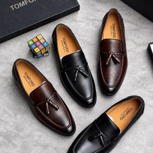 Tom Ford Leather Tassel Loafers